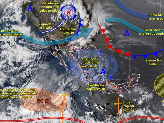 Clima en México este 24 de octubre de 2025: Continuarán lluvias y frío en estos estados 