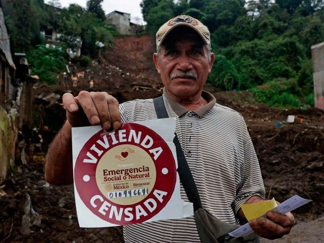 Bienestar mantiene Censos en zonas afectadas; van 30 municipios entre ellos Poza Rica