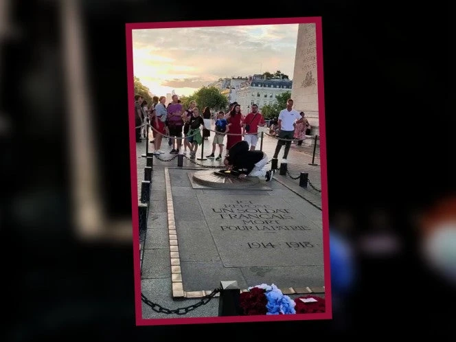 VIDEO: Hombre encendió un cigarrillo... con la llama del Soldado Desconocido en París