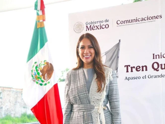 Libia Dennise da arranque al Tren Interurbano Querétaro–Irapuato en Guanajuato