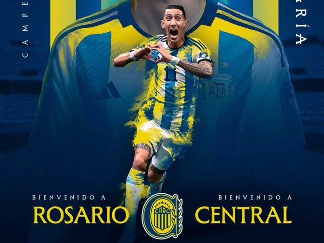 Ángel Di María vuelve a su casa, firma con Rosario Central
