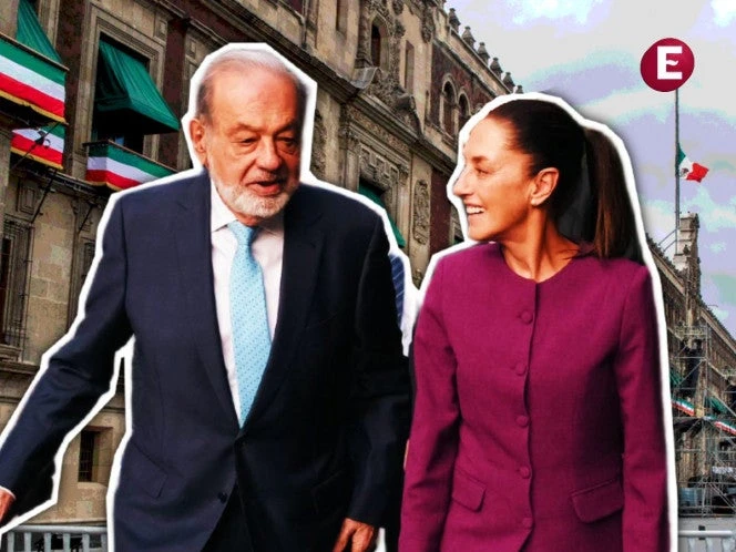 Sheinbaum habló con Carlos Slim de relación México-EU