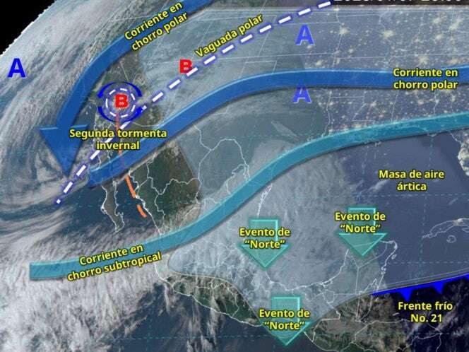 Clima en México este 8 de enero de 2025: Se esperan nevadas 