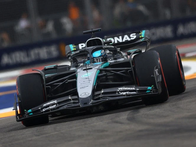 George Russell se lleva la ‘pole’ del GP de Singapur