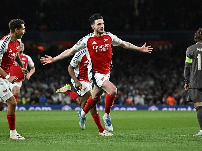 Arsenal pone contra las cuerdas al Real Madrid en Champions