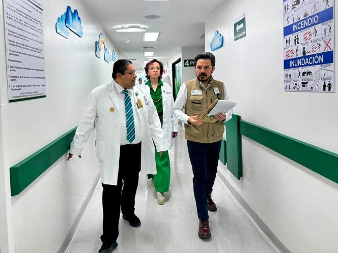 Resalta Zoé Robledo Rehabilitación del HGR No. 1 en Guerrero tras paso de huracán 'Otis'