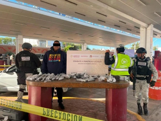 Cae gringo con arsenal al querer cruzar a México por Tamaulipas