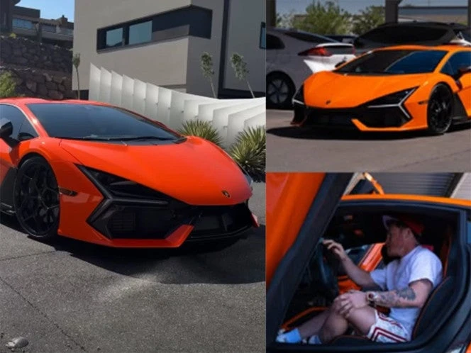 El carrito con el que llegó ‘Canelo’