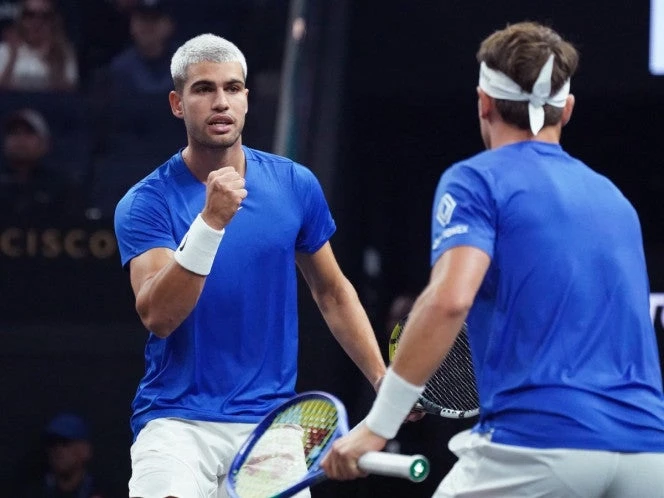 Laver Cup 2025: Carlos Alcaraz y Ruud evitan nueva caída