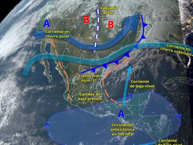 Clima en México este 5 de marzo de 2025: Continuará calor, pero llega un nuevo frente frío