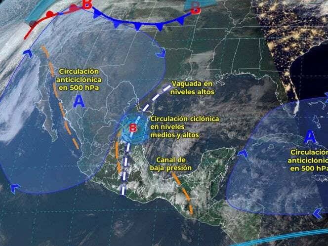 Clima en México este 4 de febrero de 2025: Prevén lluvias con granizo y heladas 