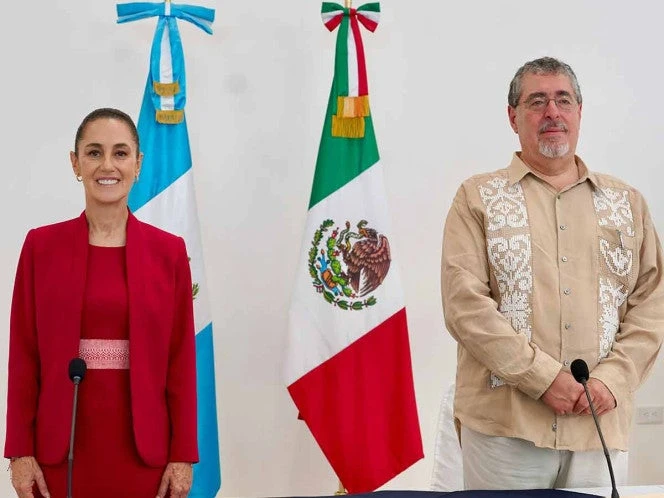 México y Guatemala pactan seguridad fronteriza, migración digna y expansión del Tren Maya