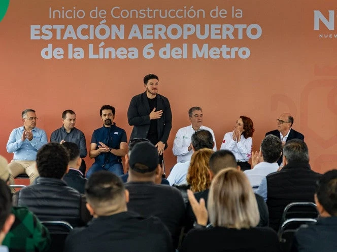 Arranca gobernador construcción de la estación Aeropuerto de la Línea 6 del Metro
