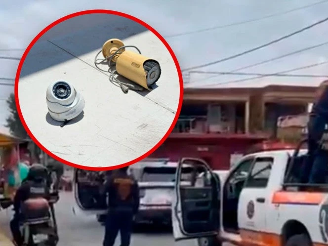 Retiran cámaras de seguridad irregulares en Puebla; ciudadanos denuncian afectaciones