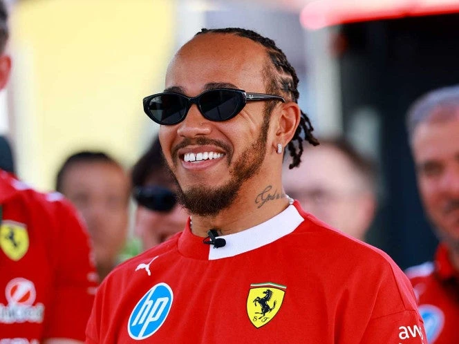 Lewis Hamilton se emociona al recordar a Roscoe en México