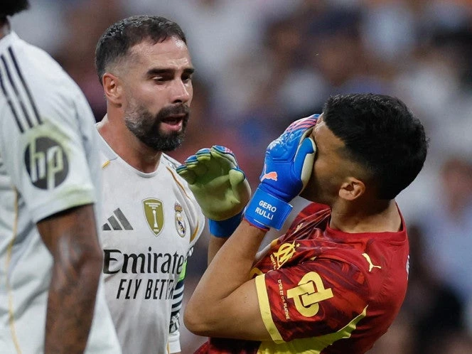 Carvajal dio cabezazo y se fue; polémico triunfo del Real Madrid