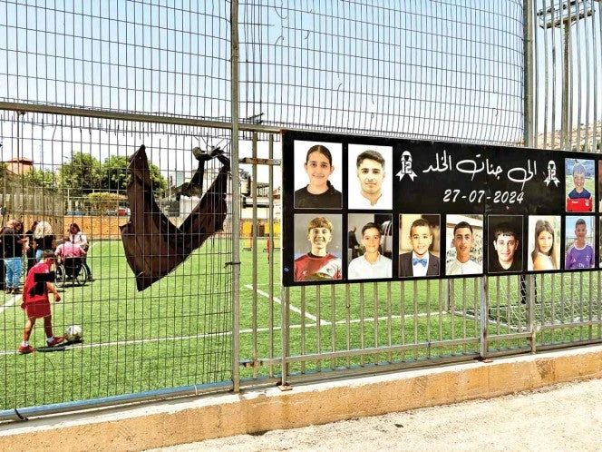 Niños aún se recuperan: El día que un misil de Hezbolá cayó en un campo de futbol 