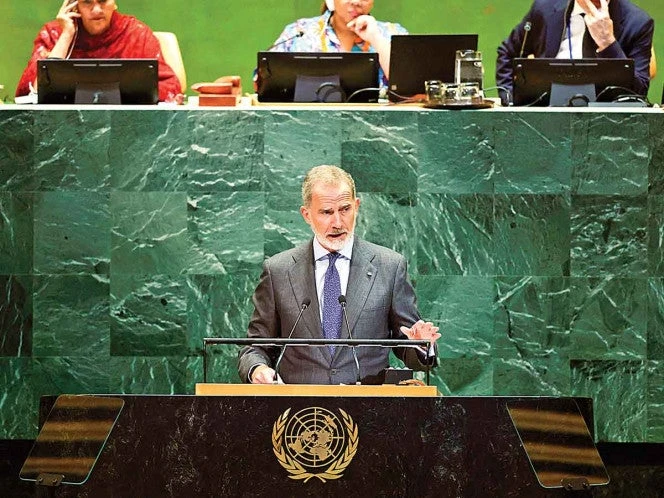 Felipe VI implora por Gaza, pero Israel niega al Estado palestino