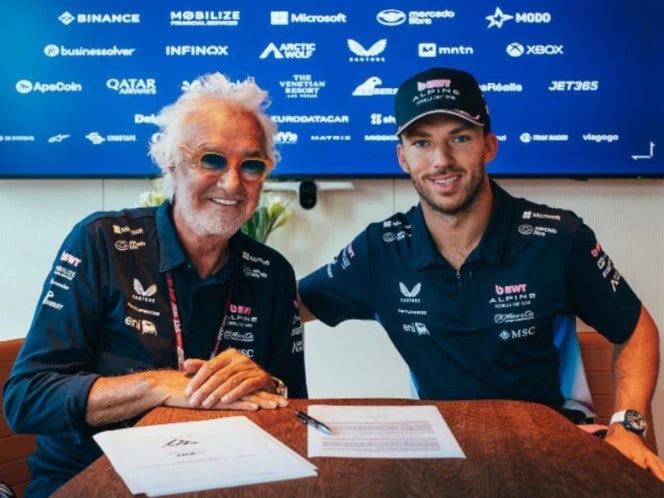 Pierre Gasly asegura su lugar en Alpine F1 hasta el 2028