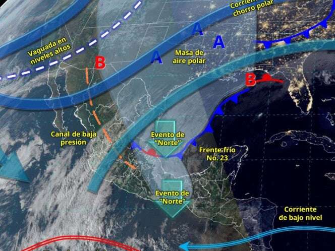 Clima en México este 14 de enero de 2025: Se esperan heladas y 'Norte' 