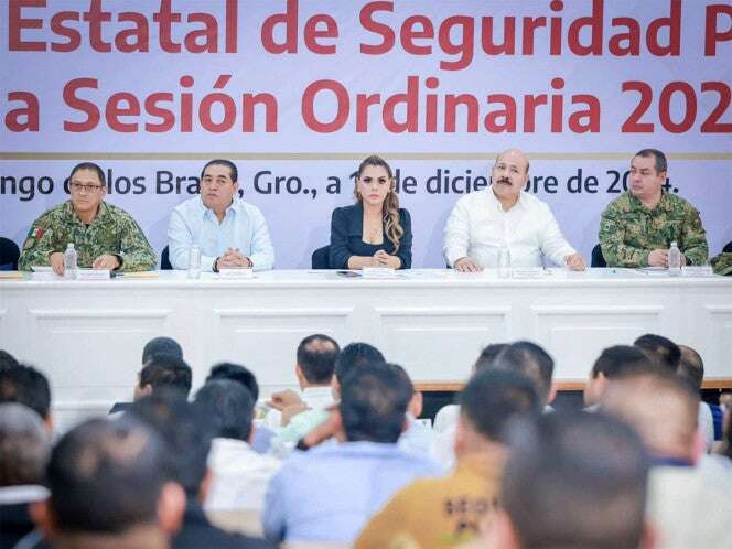 Evelyn Salgado encabeza Conferencia Estatal de Seguridad Pública en Chilpancingo