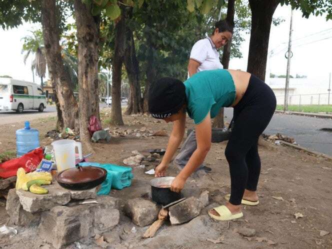 Desalojan campamento de migrantes en la ciudad de Chihuahua