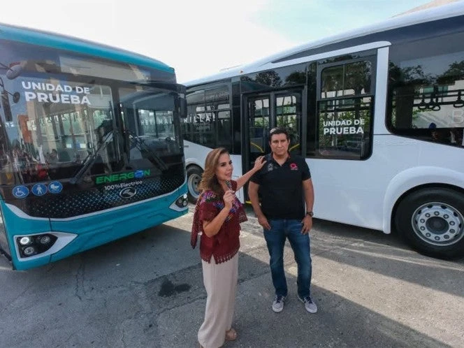 Mara Lezama da a conocer plan que transformará el transporte público de Quintana Roo