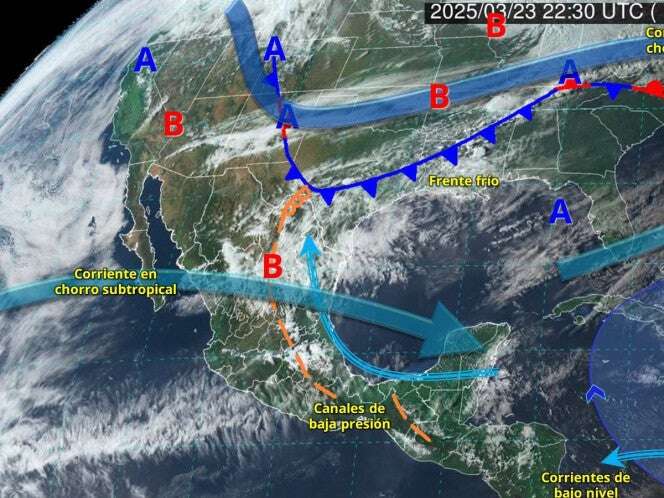 Clima en México este 24 de marzo de 2025: Se esperan lluvias y calor