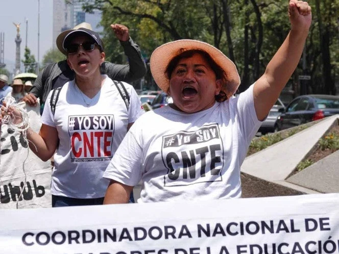 CNTE exige abrogación de la Ley del ISSSTE de 2007 y mantiene presión en negociaciones