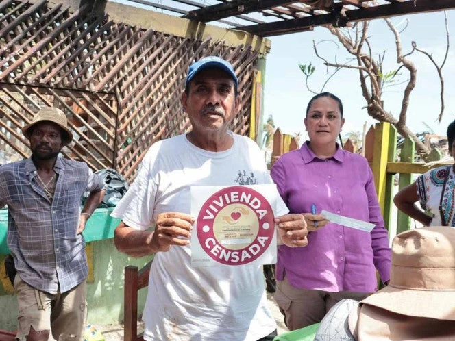 Así va el Censo Bienestar en Oaxaca en apoyo a damnificados por 'Erick' | FOTOS