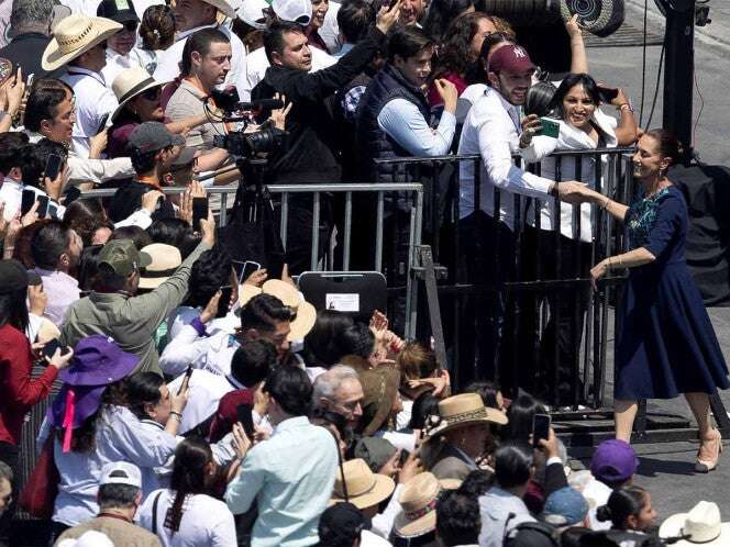 Destaca Sheinbaum desde asamblea, estrategia para fortalecer la economía del país