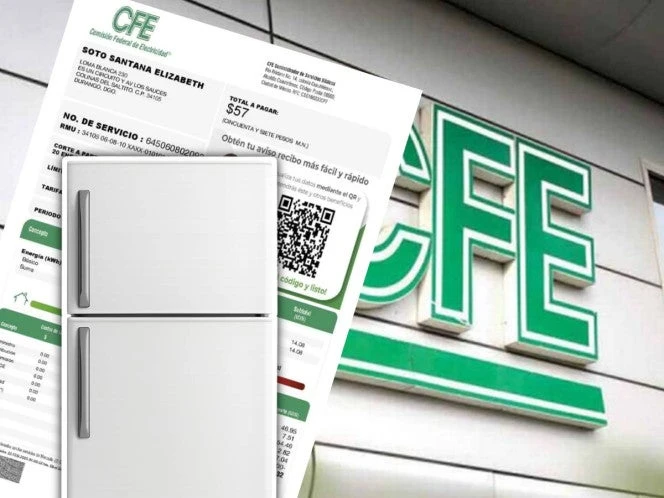CFE revela truco para que tu refrigerador no consuma mucha energía