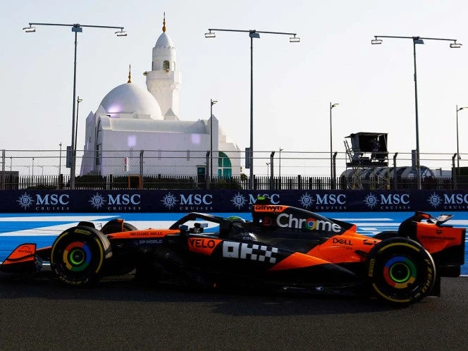 Lando Norris manda en práctica 2 del GP de Arabia Saudita