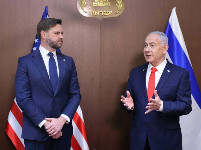 JD Vance rechaza cualquier anexión israelí en Cisjordania tras discusión en el parlamento