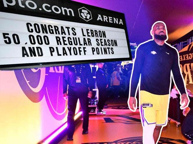 ¡Histórico! LeBron James, primer jugador en la NBA en marcar 50 mil puntos