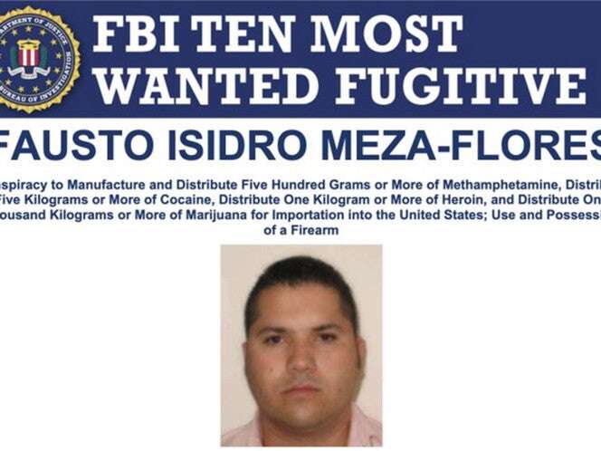 ‘El Chapo’ Isidro es incluido en la lista de los diez fugitivos más buscados por el FBI