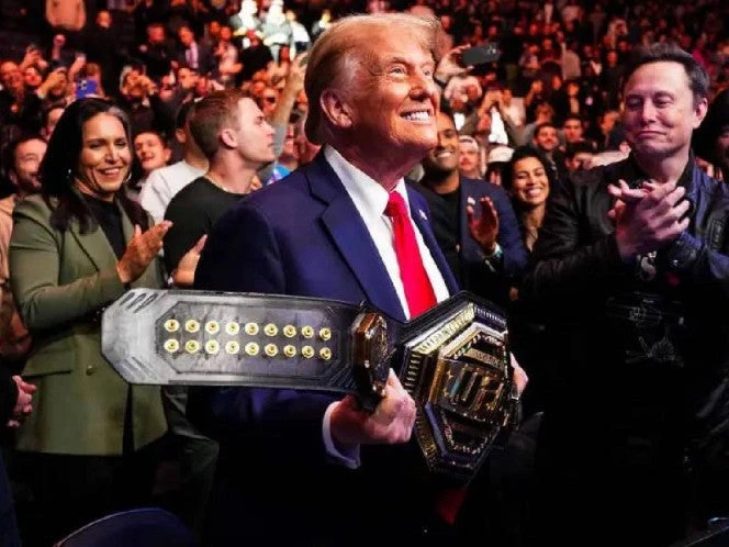 Trump quiere celebrar la independencia de EU con pelea de UFC en la Casa Blanca