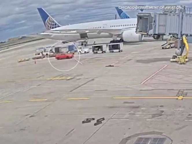 Un repartidor 'extraviado' entra por error al aeropuerto O’Hare en Chicago