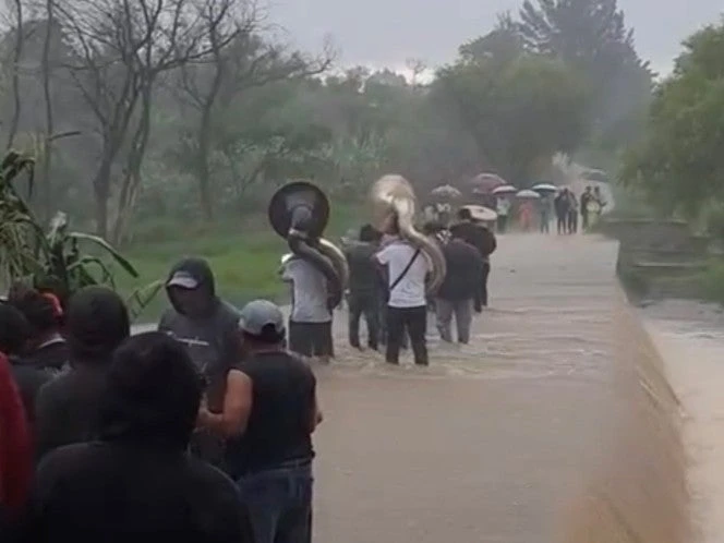 Ni ‘Erick’ empañó los festejos a San Juan Bautista en Oaxaca | VIDEO