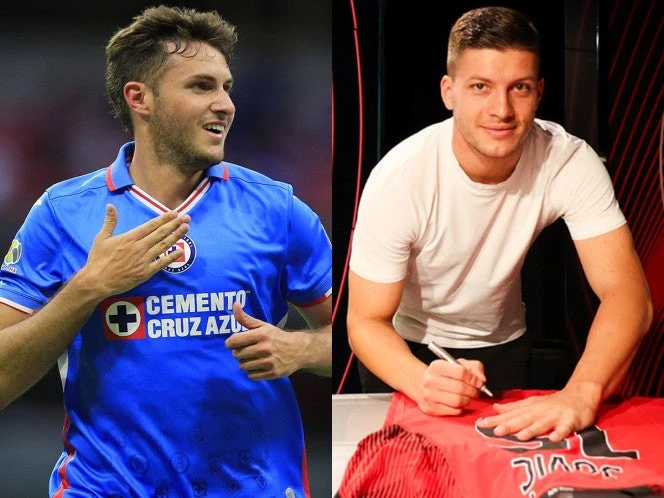 Santiago Gimenez buscó enamorar a Luka Jovic de Cruz Azul