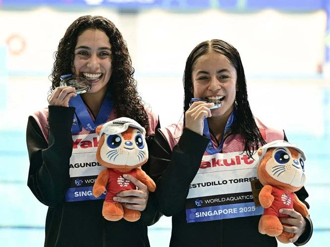 Ale Estudillo y Gaby Agúndez suben al podio en el Campeonato Mundial