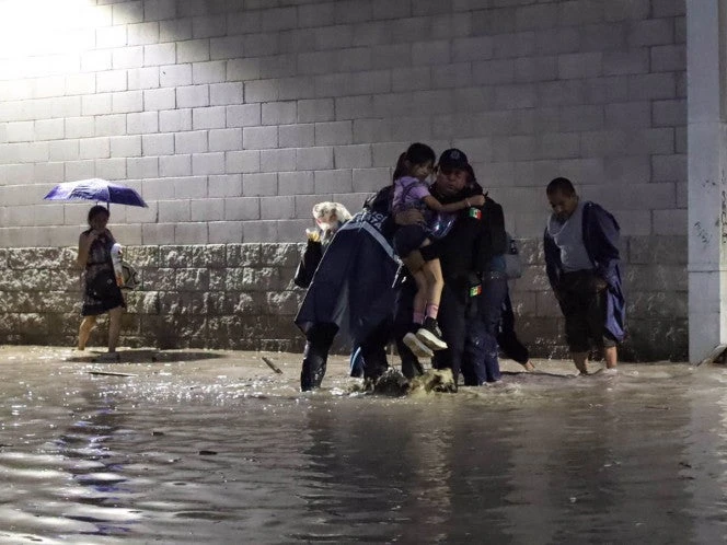 Por ‘Flossie’ continuarán las lluvias en Acapulco