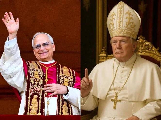 Simpatizantes de Trump critican al Papa León XIV por posturas progresistas