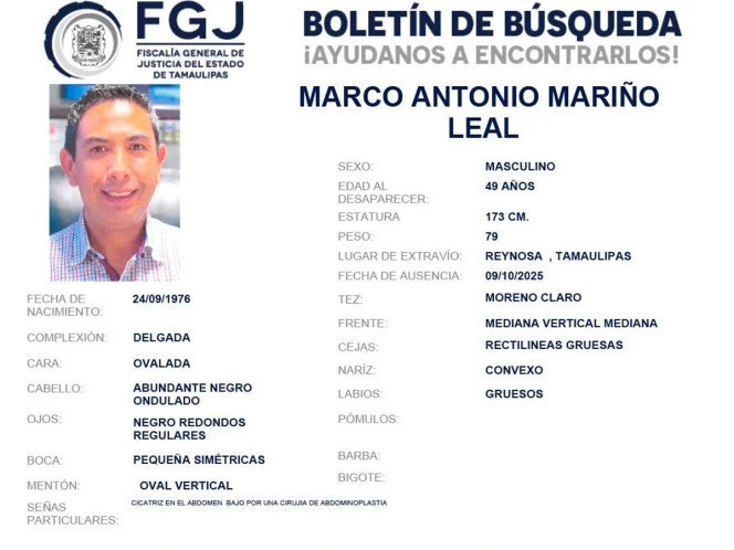 Reportan desaparecido a Marco Antonio Mariño, empresario y vicepresidente de la Fecanaco
