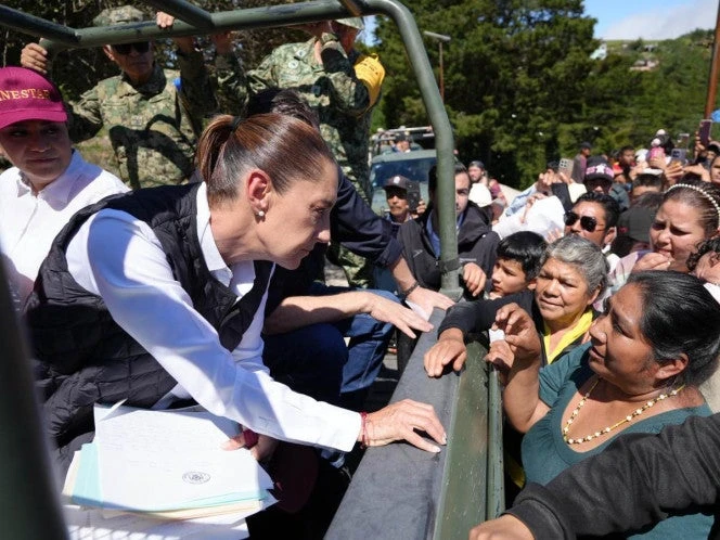 Claudia Sheinbaum supervisa atención a emergencia en Querétaro