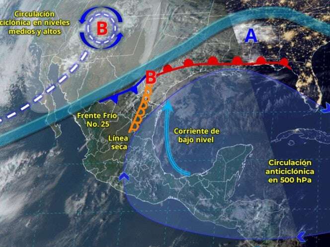 Clima en México este 30 de enero de 2025: Se esperan lluvias y ambiente caluroso