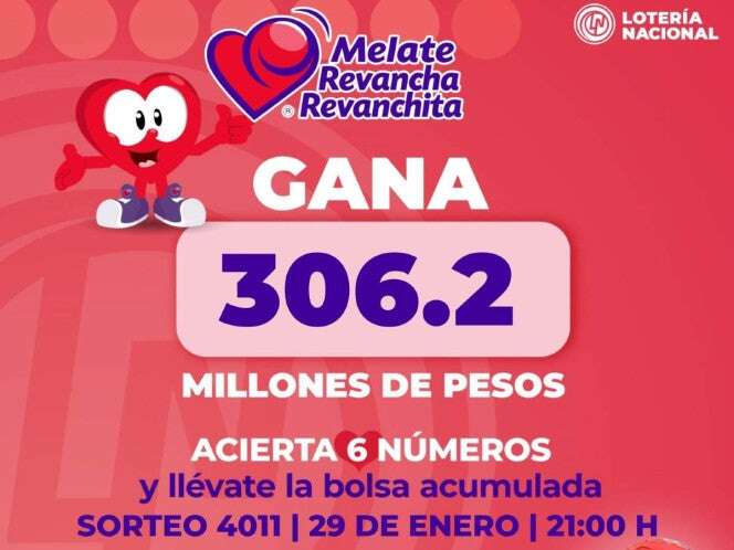 Melate: Resultados del sorteo del 29 de enero de 2025