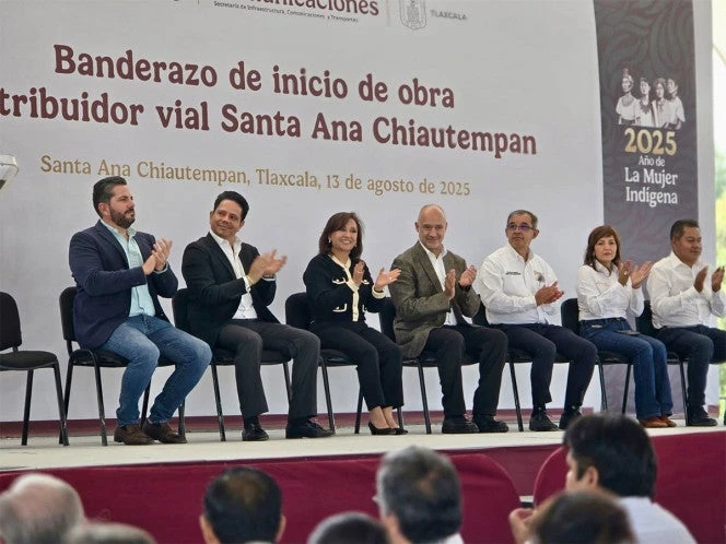 SICT da banderazo a construcción del distribuidor vial Santa Ana Chiautempan