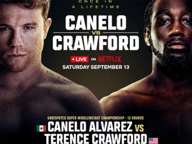 Cartelera de ‘Canelo’ vs Crawford
