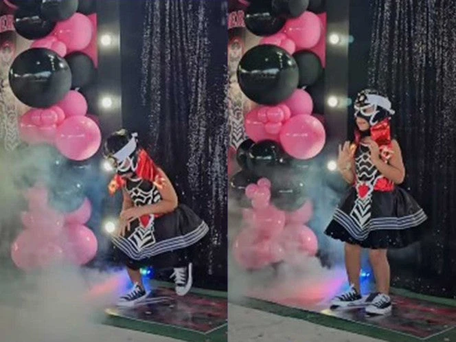 Niña pide fiesta al estilo Penta Zero Miedo y se viraliza | VIDEO